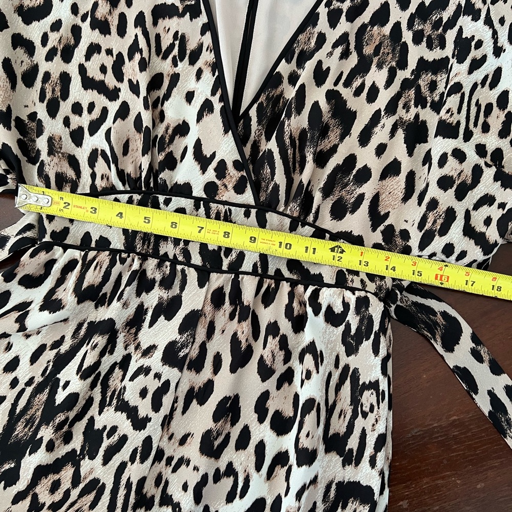 June & Hudson Leopard Print Jumper | Size S - image 7